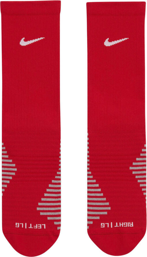 Nike Strike Soccer Crew strømper, 1 par Rød