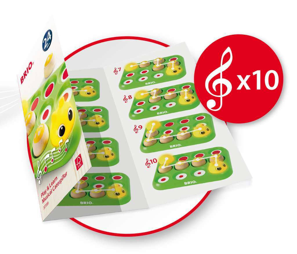 BRIO Spiel Musikspiel Raupe