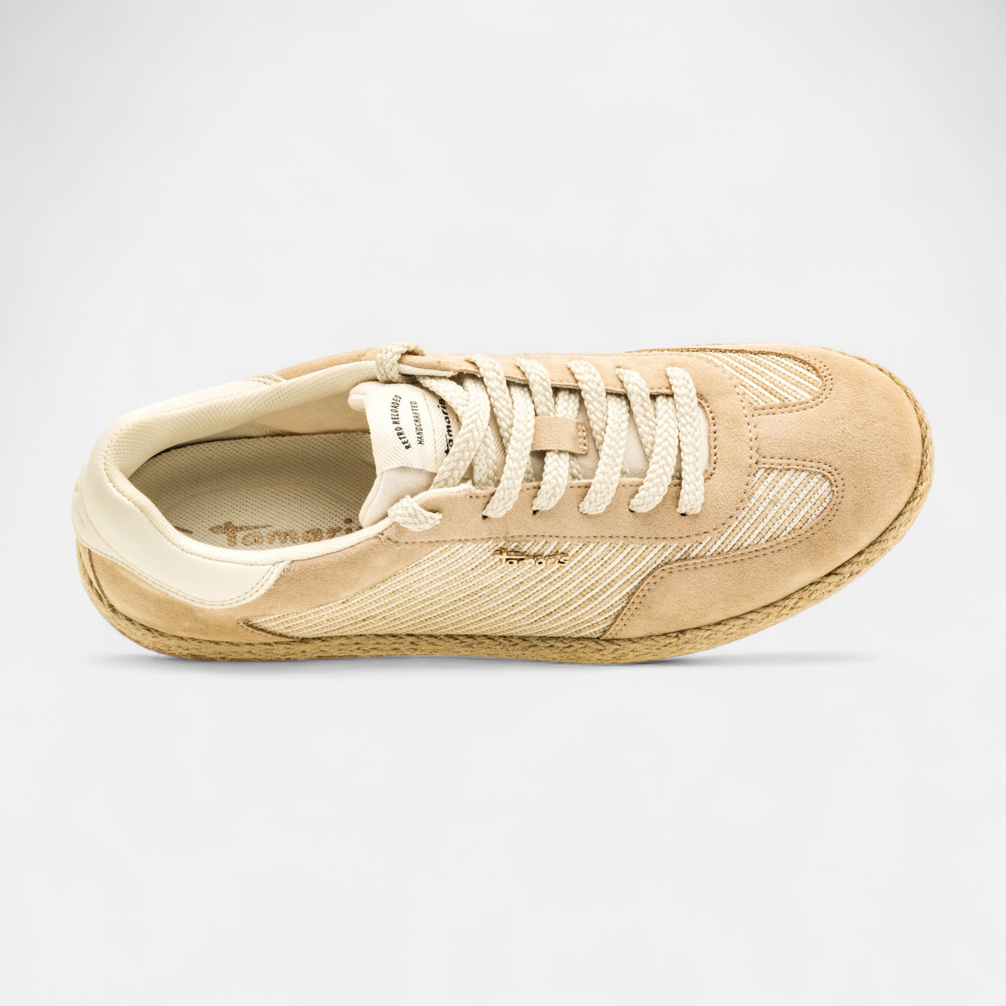 Baskets basses Femme beige