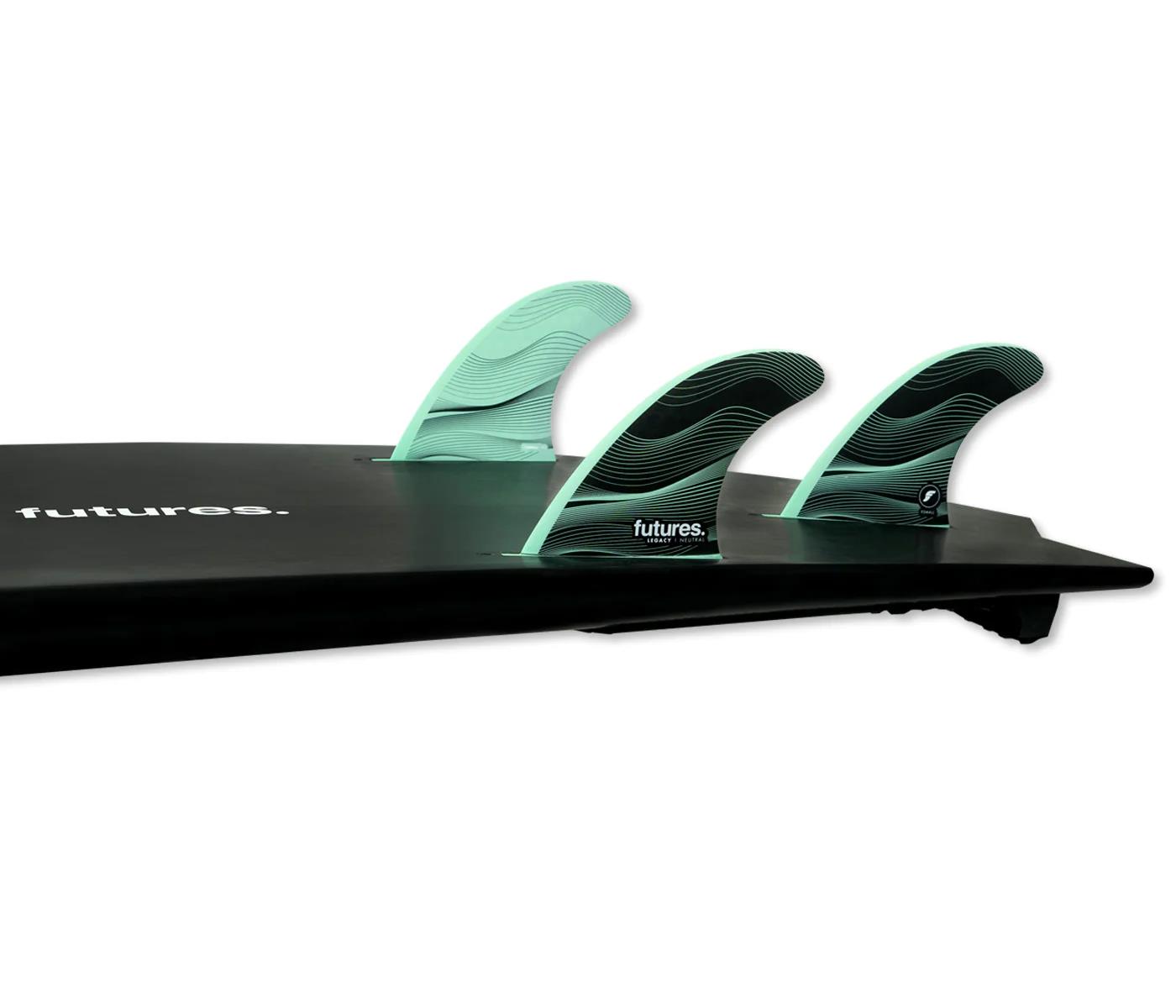 Futures F3 Legacy Series - Green - Thruster - XS
