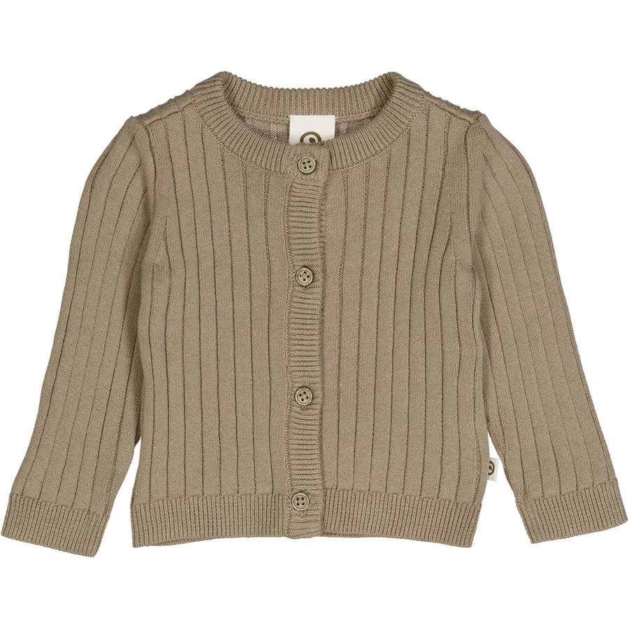 Müsli Babystrickjacke Cashew