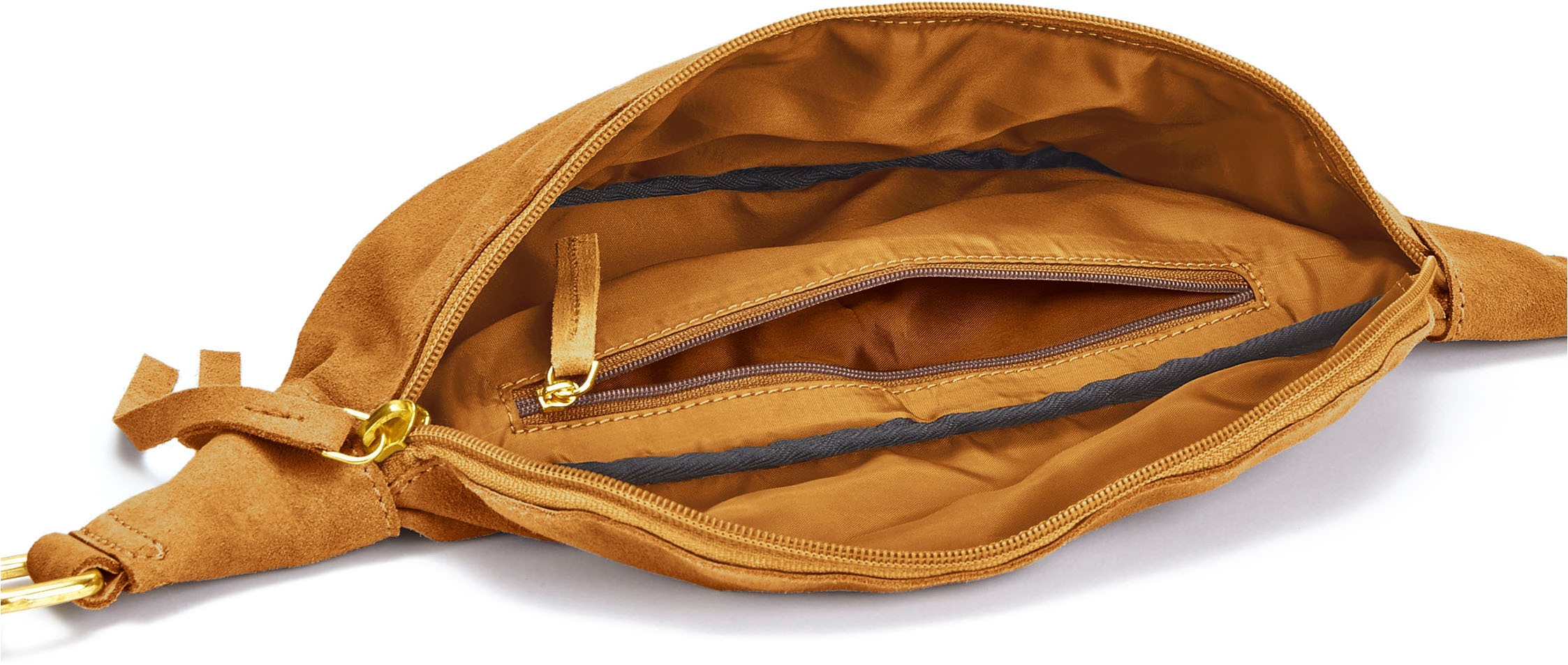 Elbsand Bauchtasche »Umhängetasche« aus Leder, Brusttasche, Schultertasche, Crossbody Bag