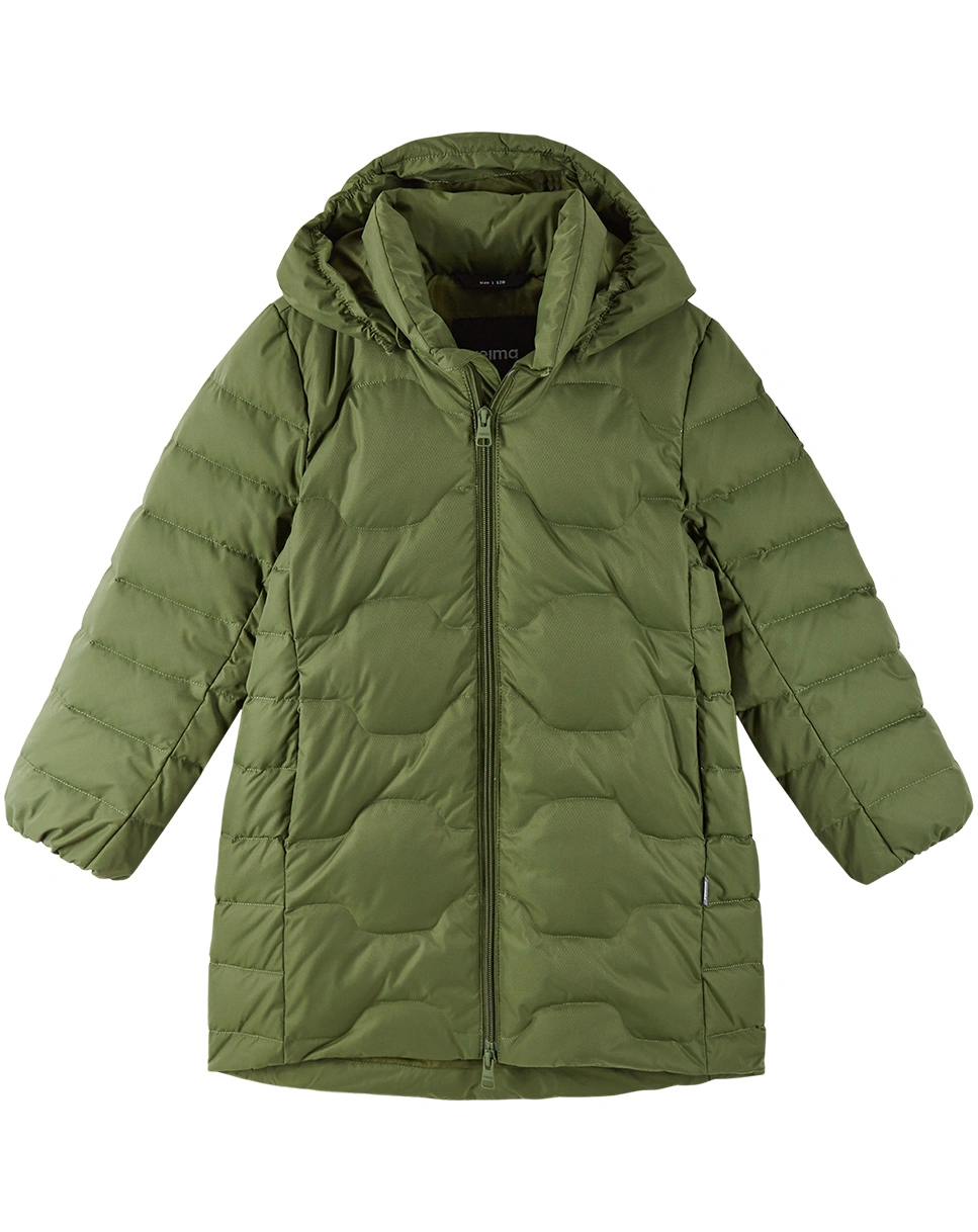 Daunenmantel LOIAA in khaki green