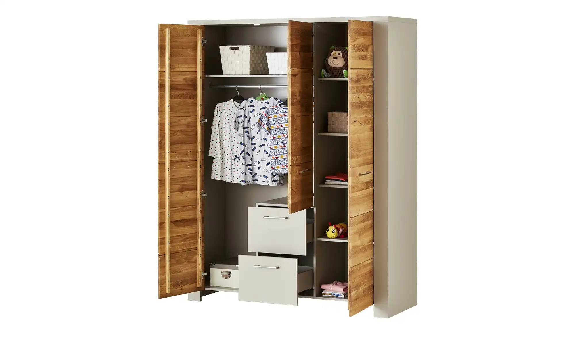 Kleiderschrank 3-türig Robin