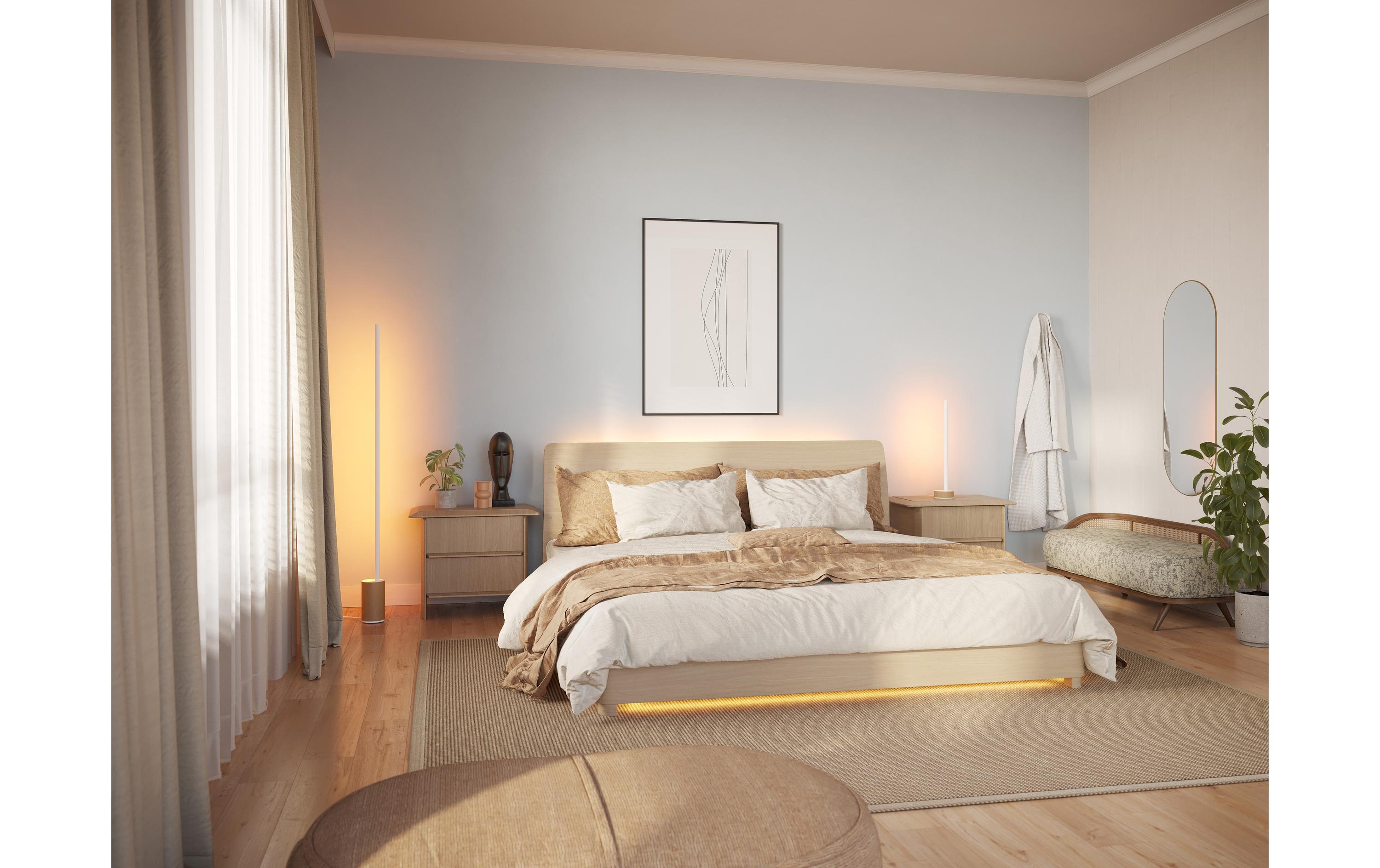 Gradient Signe Stehleuchte Oak<br>Smarte Stehlampe