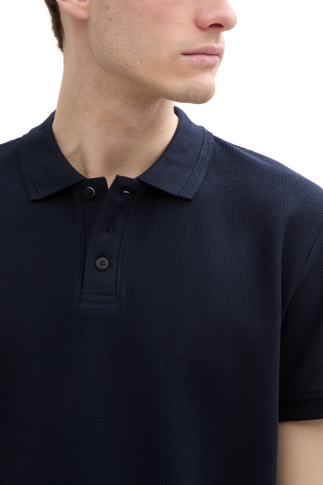 Tom Tailor blauwe heren polo