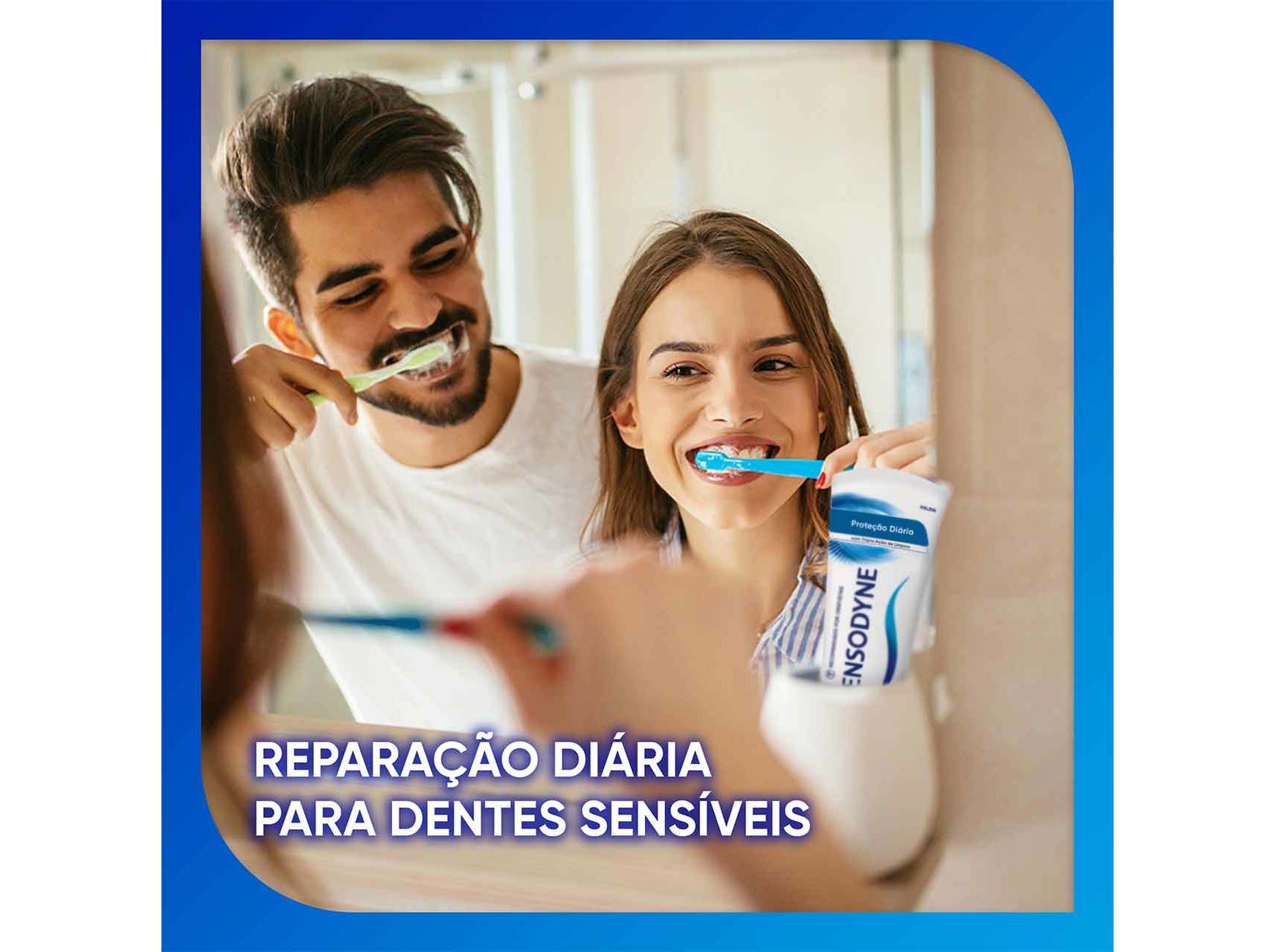 PASTA DE DENTES PROTEÇÃO DIÁRIA SENSODYNE 75ML