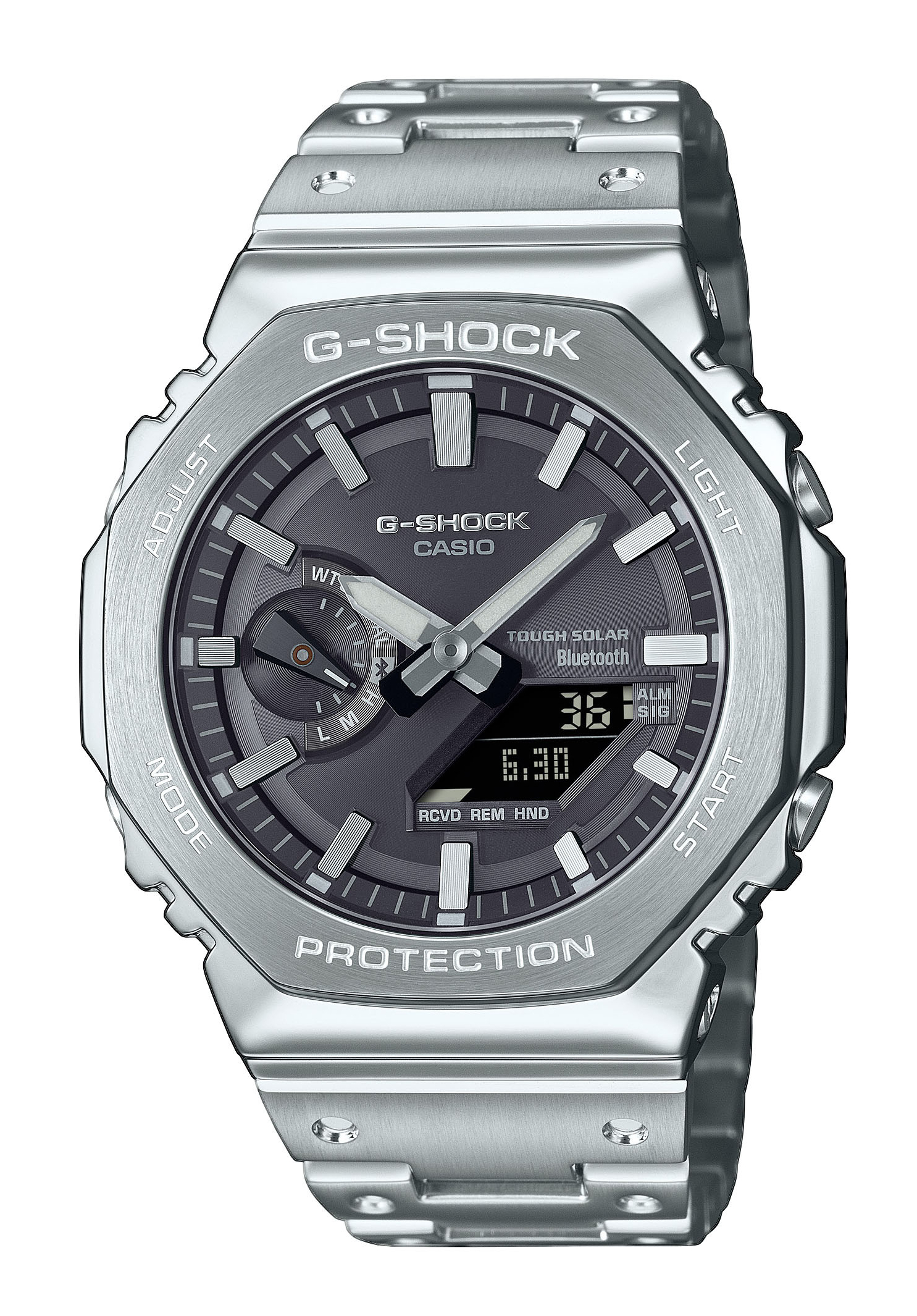 Casio G-SHOCK Classic Silber / Schwarz GM-B2100SD-1AER