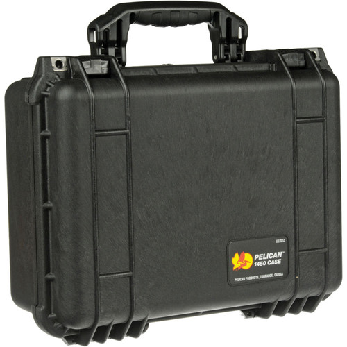 Peli 1450 Protector Case Zwart Koffer met plukschuim