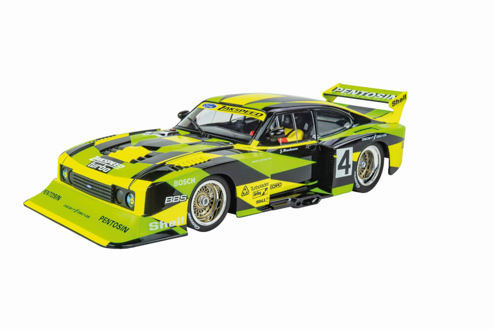 CARRERA DIGITAL 124 - Ford Capri Zakspeed Turbo Jürgen Hamelmann-Team, No. 4