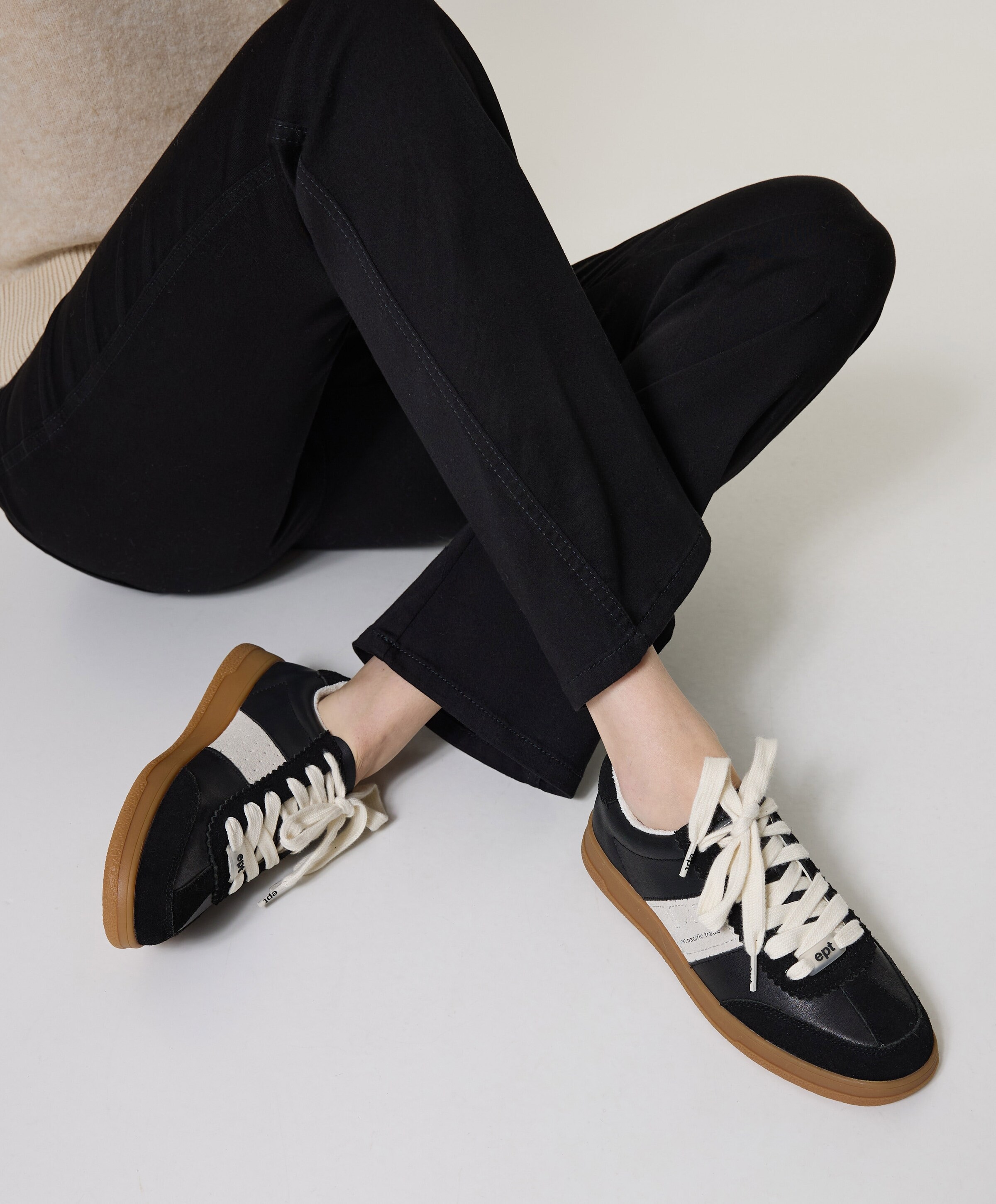 East Pacific Trade SANTOS dames sneakers zwart