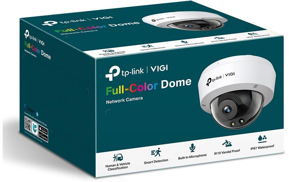 Netzwerkkamera VIGI C250 Dome 4 mmVIGI (4 mm) 5MP Vollfarb-Dome-Netzwerkkamera