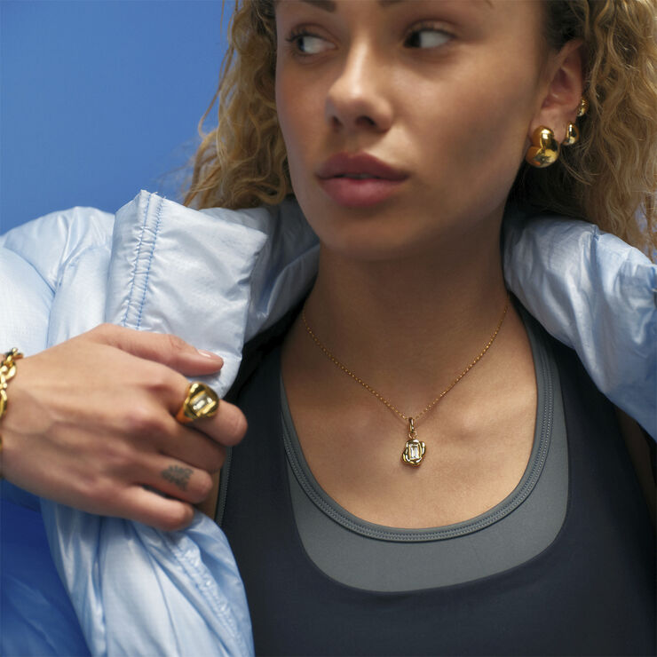 Camille Brinch Jewellery Basic Puffer Chain Gold