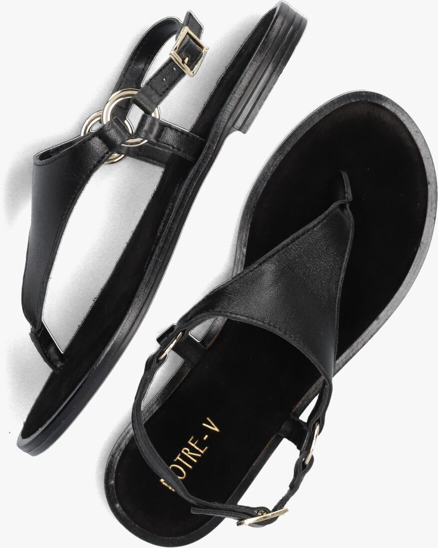 NOTRE-V zwarte notre-v sandalen 23270