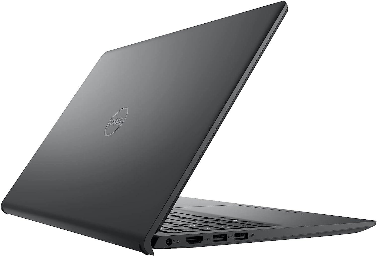 Notebook Dell Inspiron 3000 para uso empresarial, tela HD de 15,6