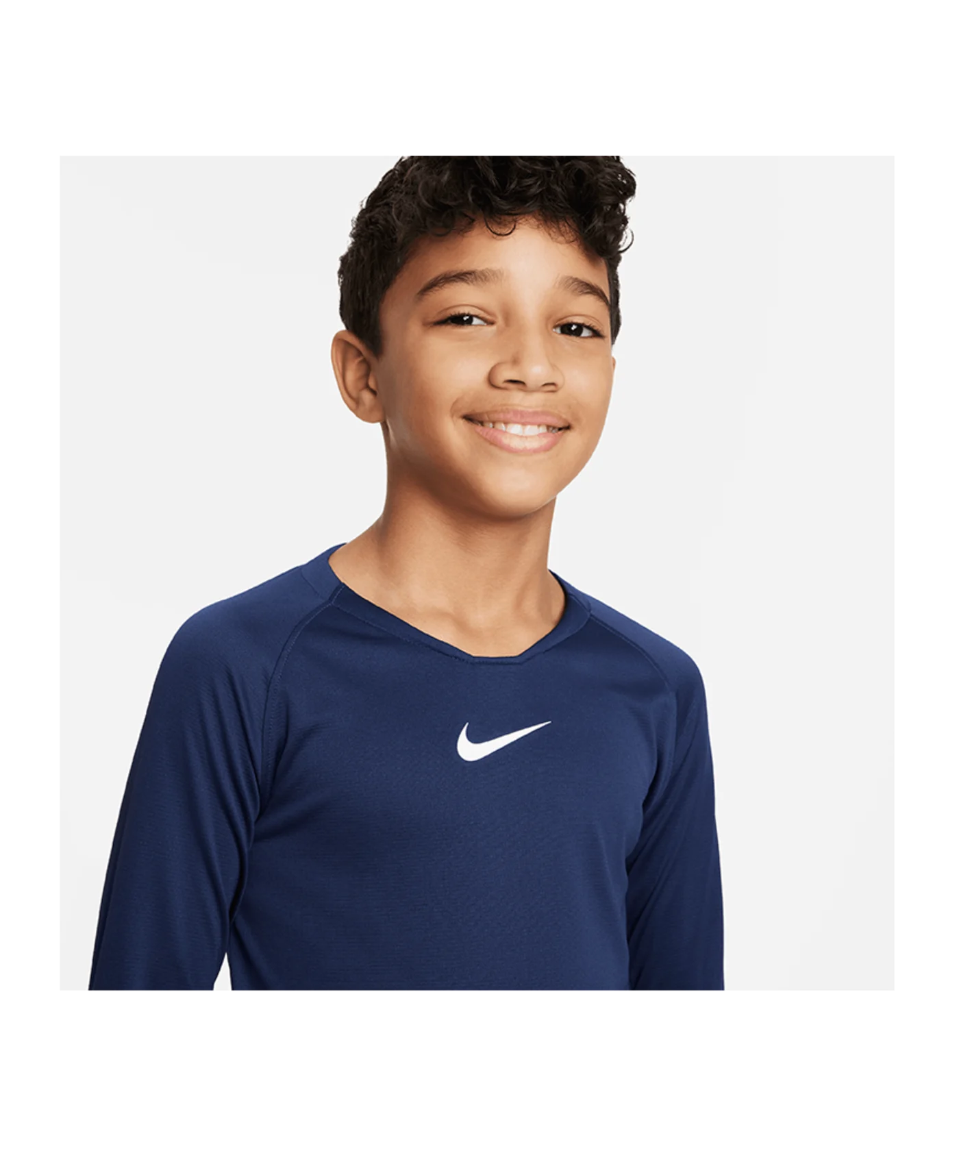 Nike Park First Layer Top langarm Kids Blau F410