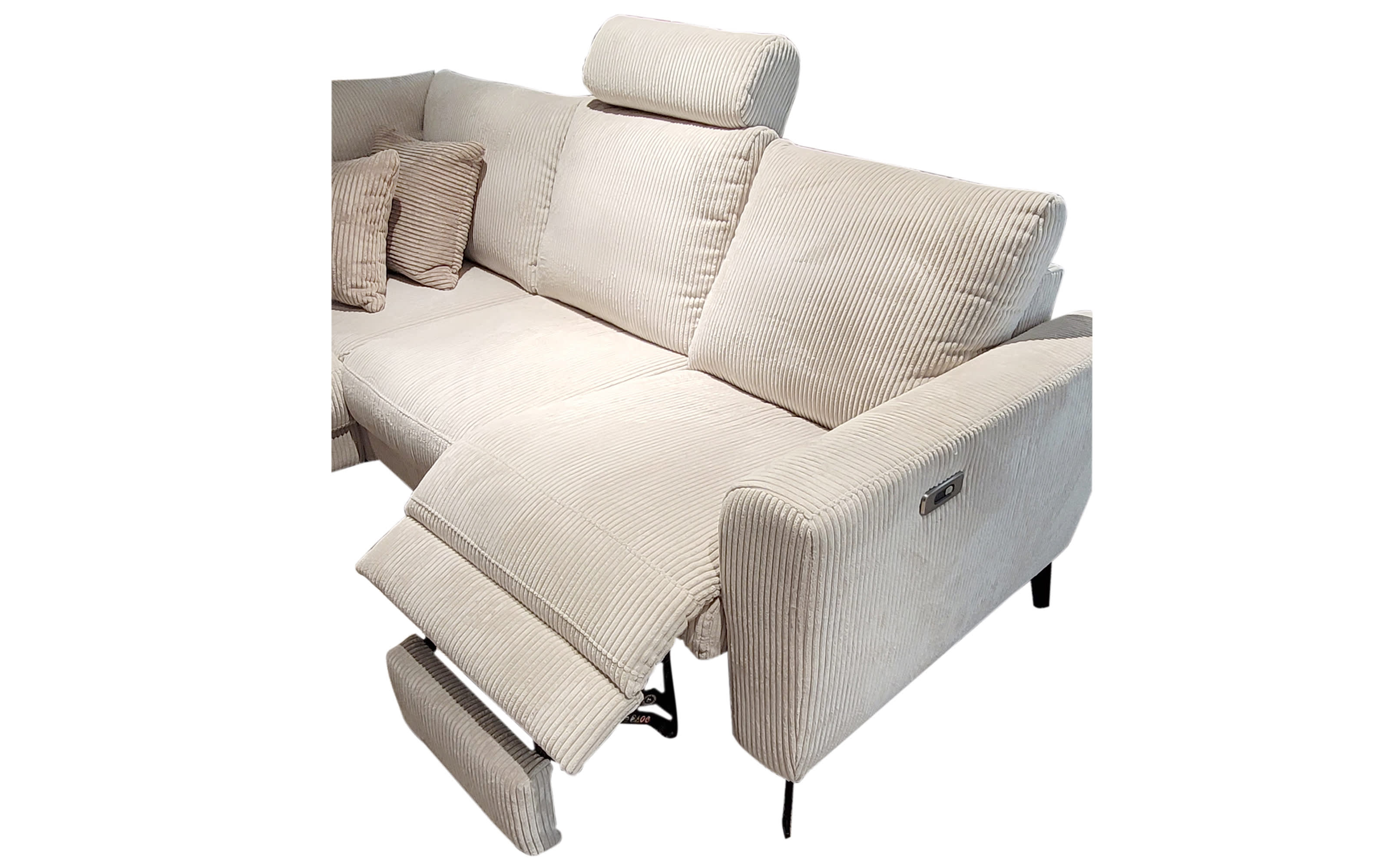 Wohnlandschaft Mayla, beige, inkl. Funktionen