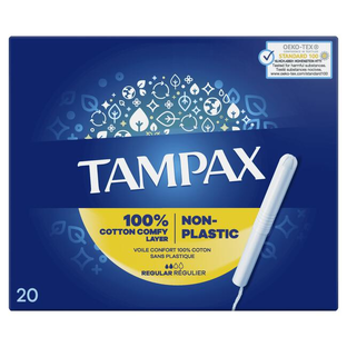 Tampax Regular Tampons Met Kartonnen Inbrenghuls 20ST