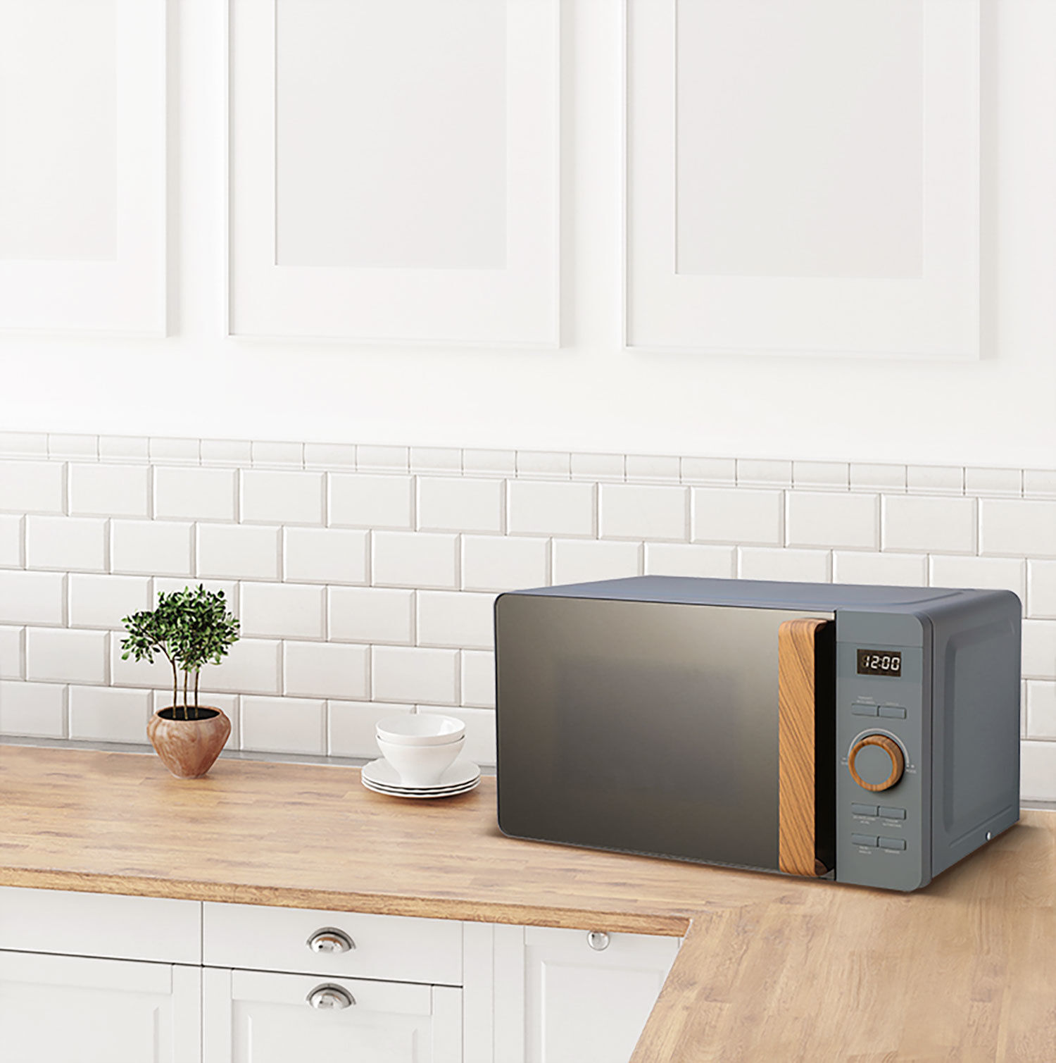 Ohmex Mikrowellengerät Soft-Touch 20 Liter