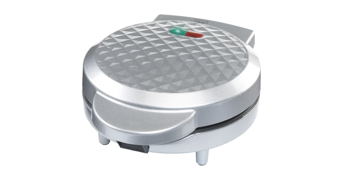TrebsBubbel wafelmaker 99361 Comfortbakery wafelijzer  (Zilver)
