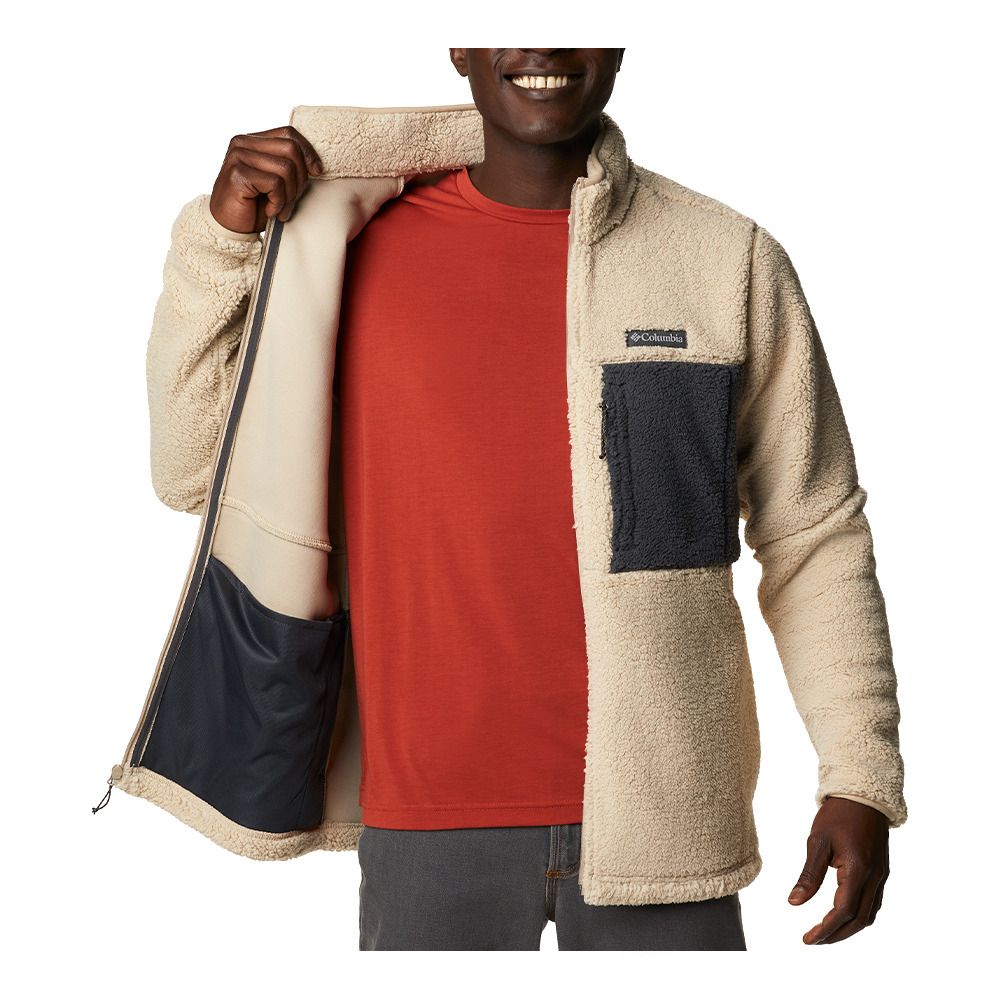 Columbia MOUNTAINSIDE - Polaire Homme ancient fossil/shark