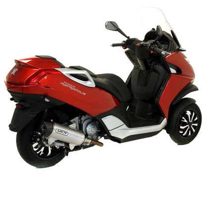 Silencieux Arrow Alu Dark Race-tech embout carbone