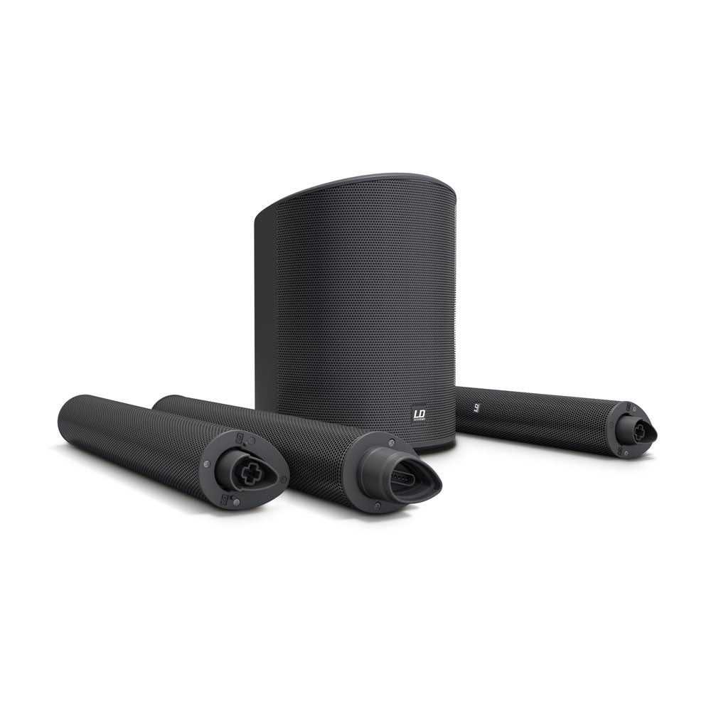LD Systems MAUI 5 GO mobiel column PA-systeem op accu zwart