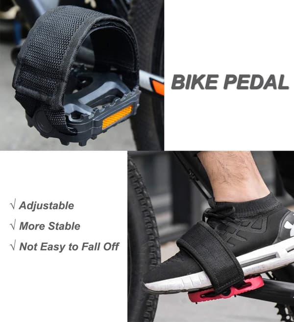 INF Pedalstropper for sykkel 1 par
