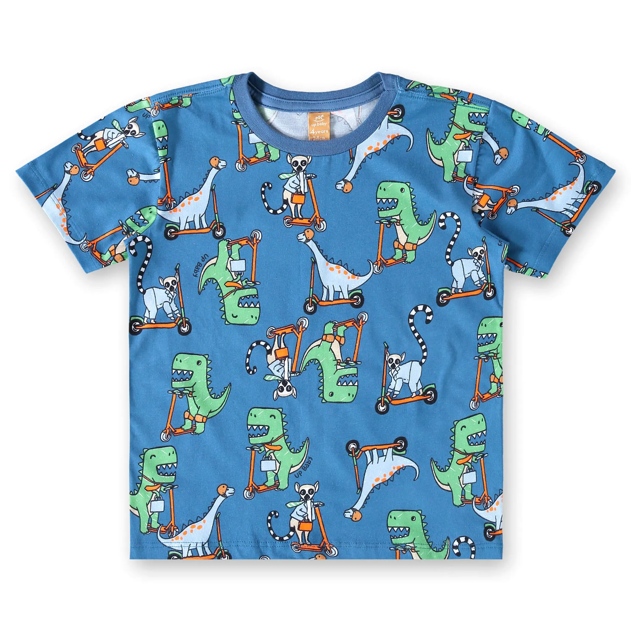 Up Baby Ensemble 2 Pièces Imprimé Dinos 2-8ans