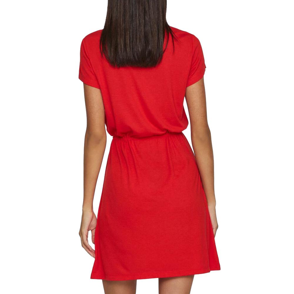 Vila Robe Rouge Femme Vila Mooney