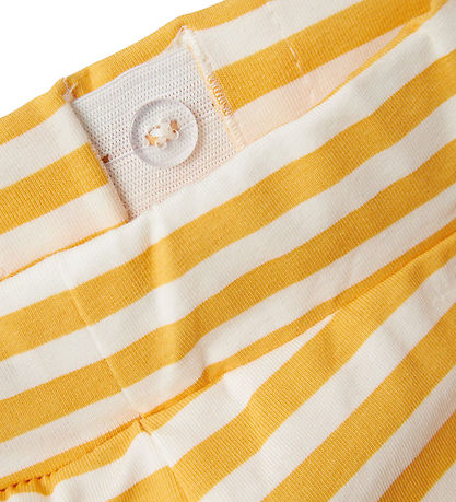 Name It Shorts - NkfJinnia - Pale Marigold m. Striber