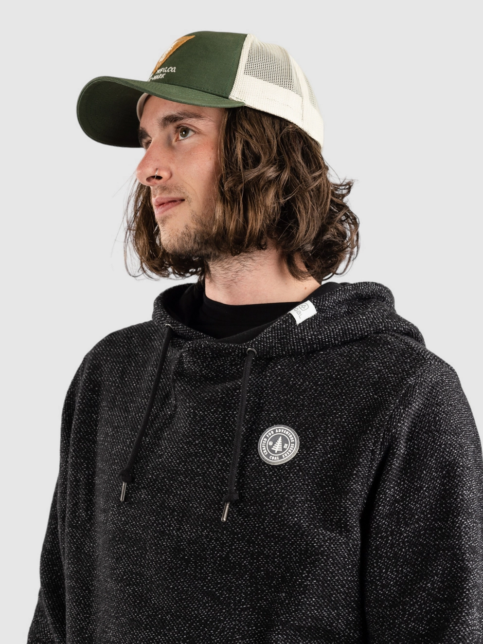 Coal Range Hoodie charcoal heather