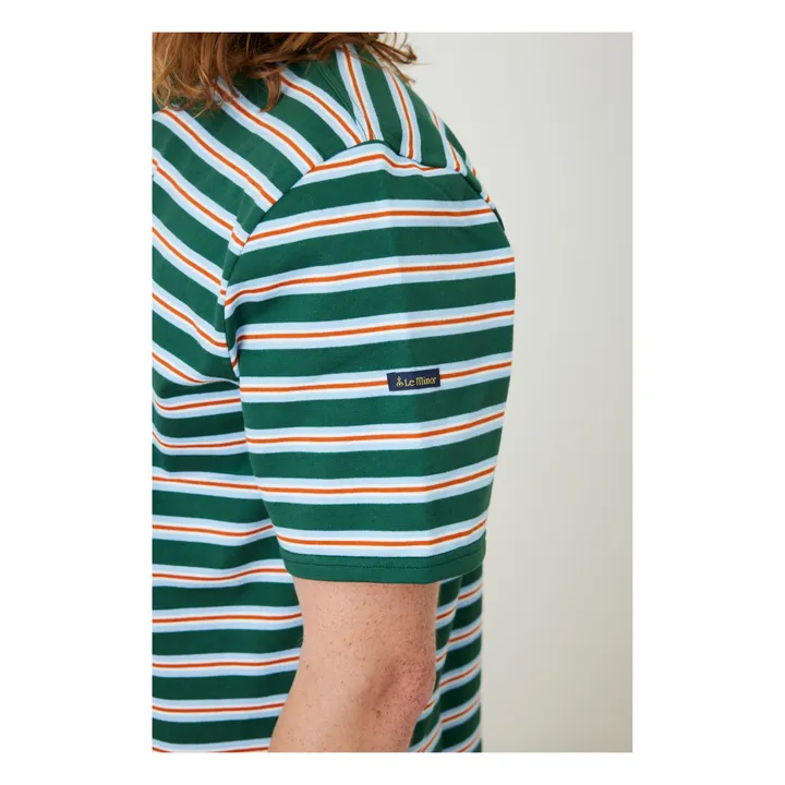 Le Minor T-shirt Rayé | Vert