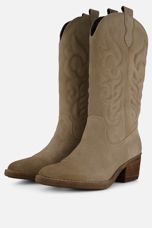 Cellini Cowboylaarzen beige Suede