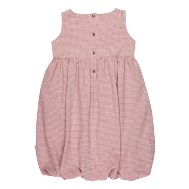 Lilinoa Robe Lucette à Carreaux | Aubergine