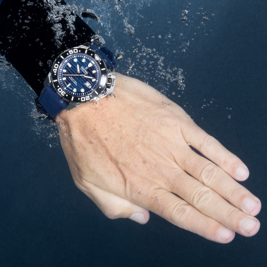 Festina Swiss Diver COSC Blau