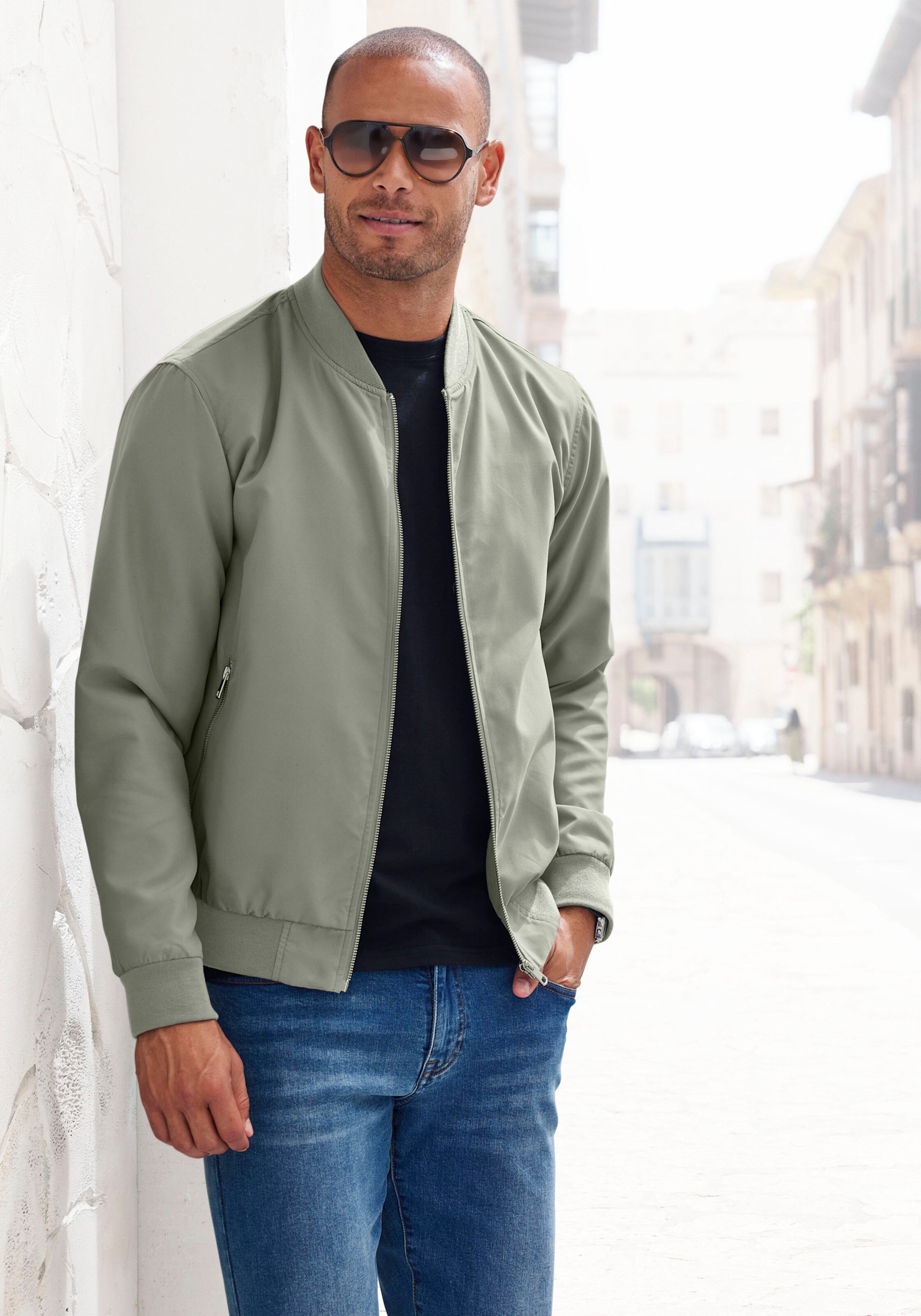 Blouson in khaki