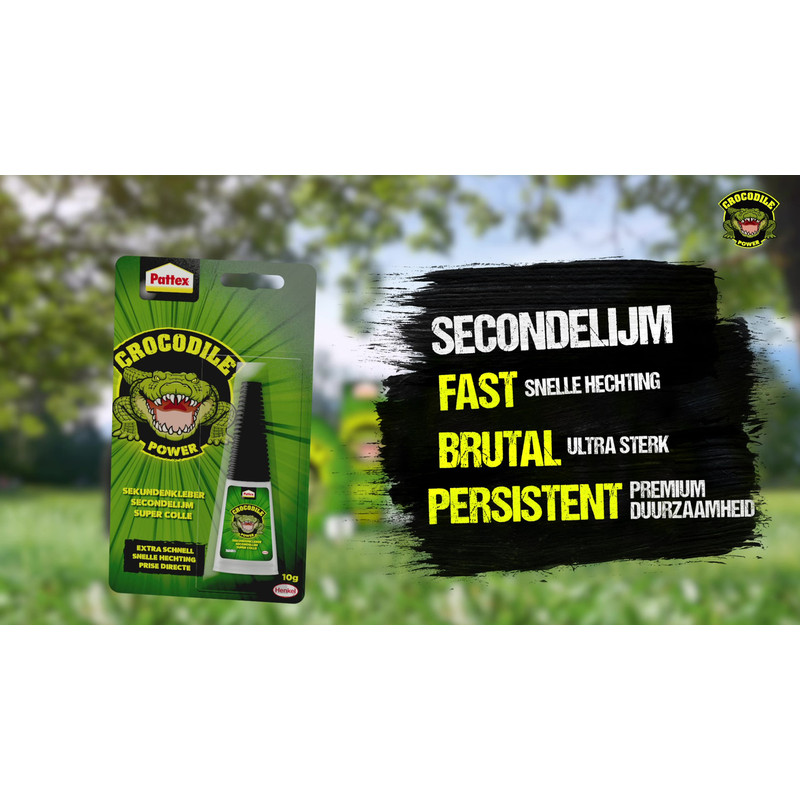 Pattex Crocodile Secondelijm 10 g