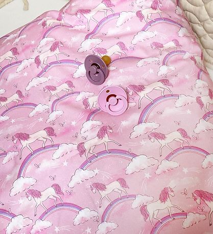 Nørgaard Madsens Bettwäsche - Erwachsen - Pink m. Einhorn