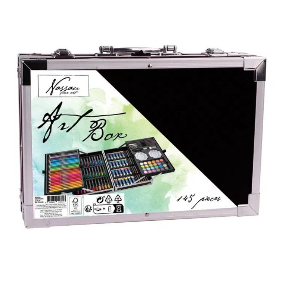 Nassau art set in koffer 145-delig