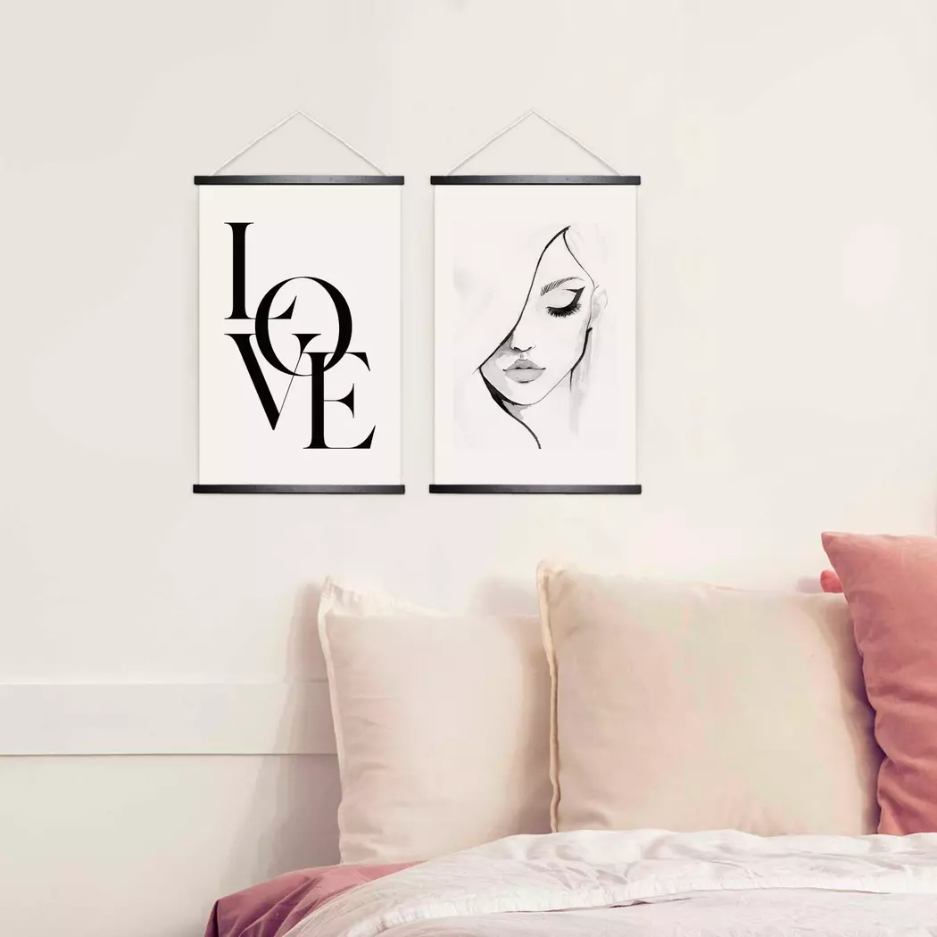 Wandbild 20 x 30 cm Together 4tlg.