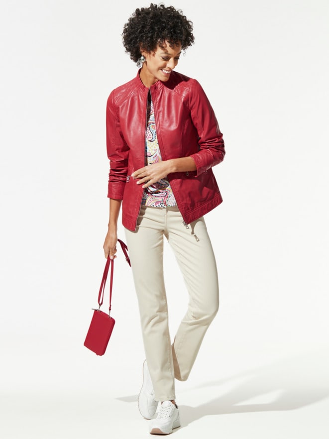 Lammnappa Jacke Sommerleicht