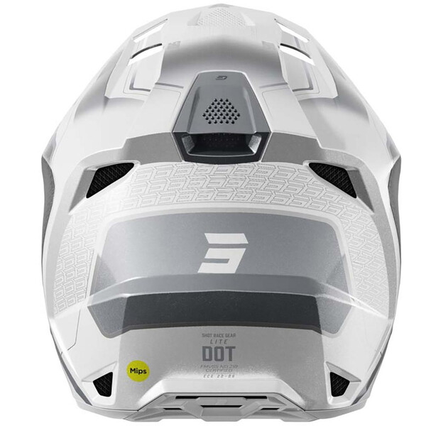 Shot - Casque Lite Challenger Blanc / Noir / Brillant