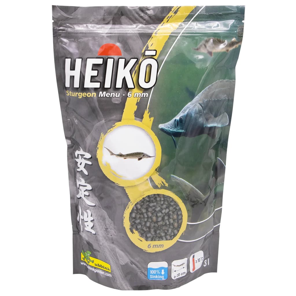Ração para peixes Ubbink Heiko Sturgeon Energy Menu 6 mm 3 l