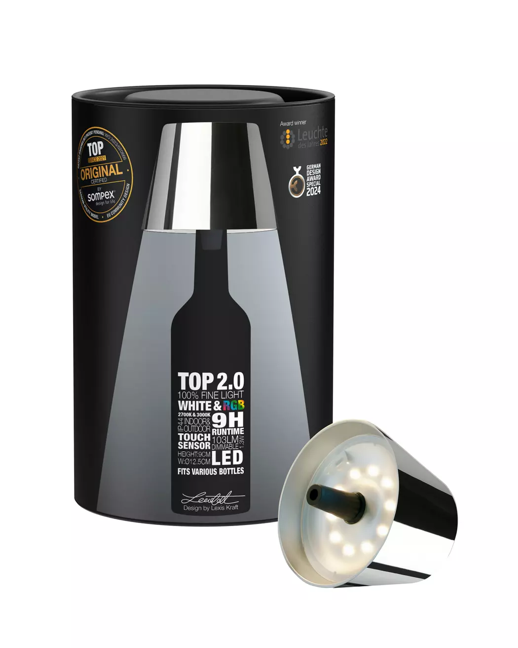 LED-Außentischleuchte Top 2.0