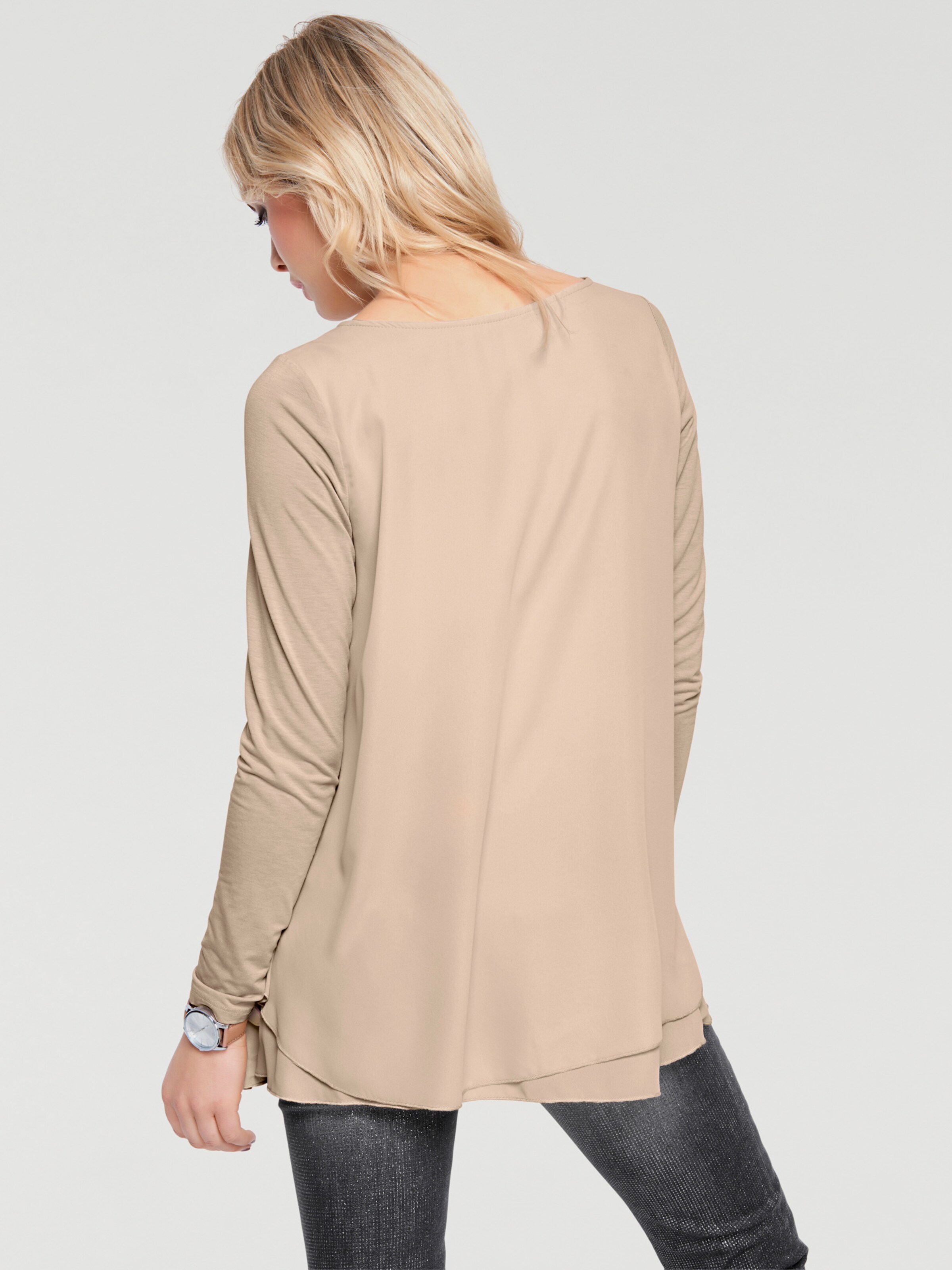 Rundhals-Shirt