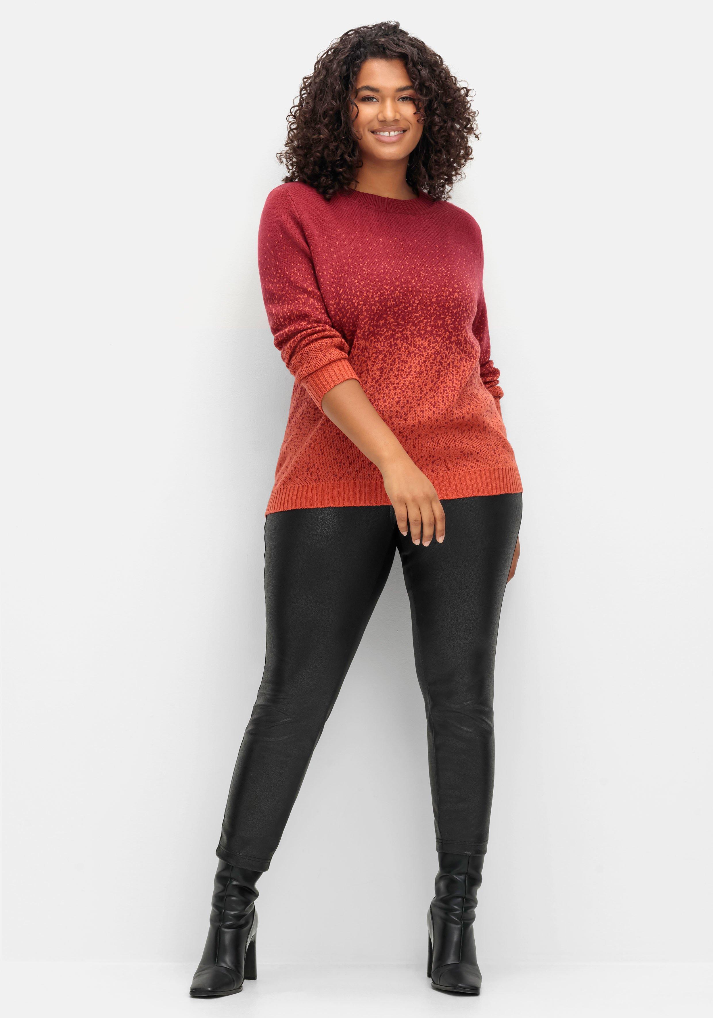 Pullover im Jacquardstrick, mit Farbverlauf