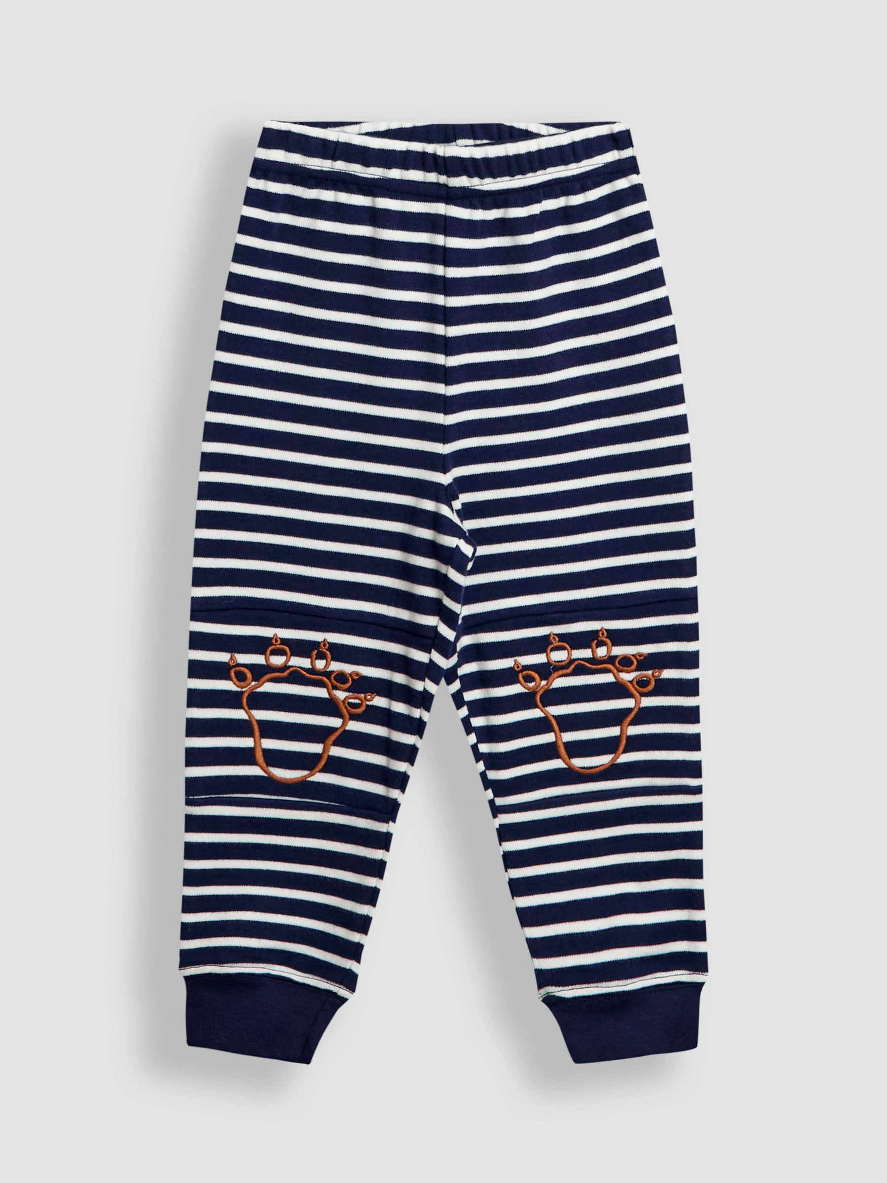 JoJo Maman Bébé Character Appliqué Jersey Pyjamas