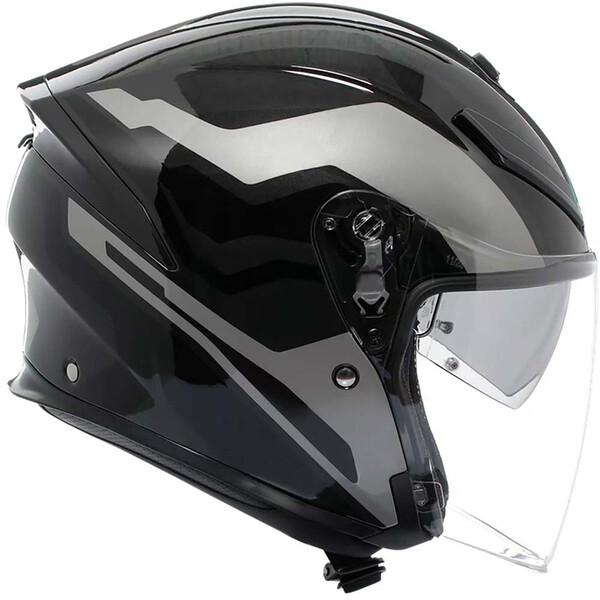 AGV - Casque K5 Jet Evo Tune Noir / Gris