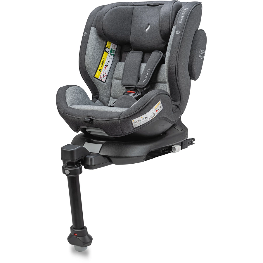 osann Autokindersitz Turai360 SL grau